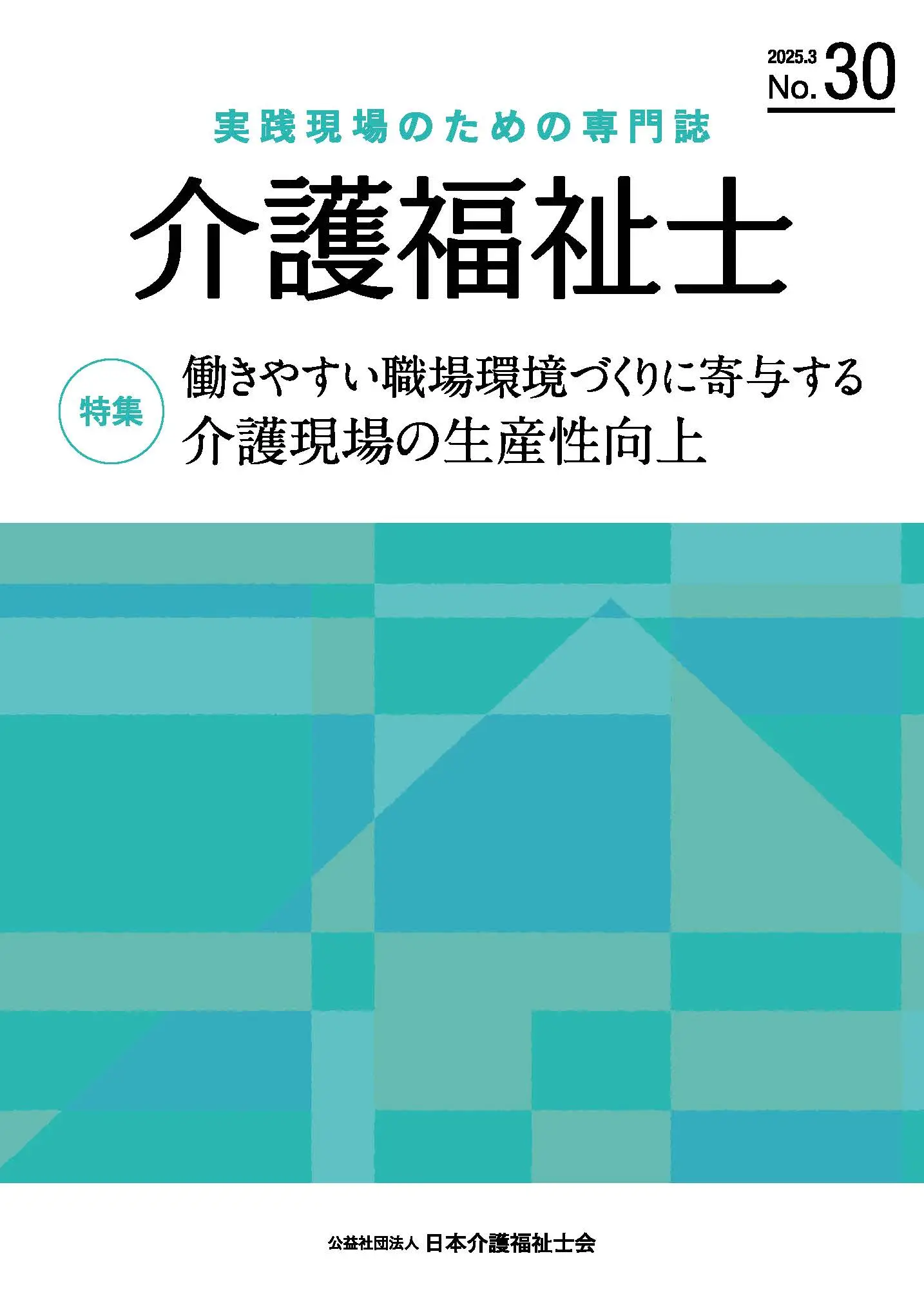 実践現場のための専門誌「介護福祉士」 表紙